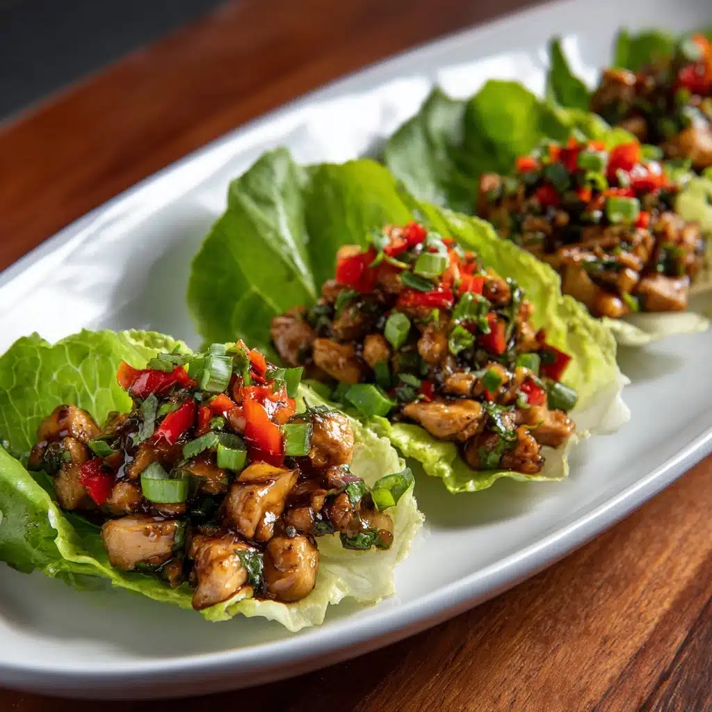 Thai Chicken Lettuce Wraps Recipe - Recipe Image