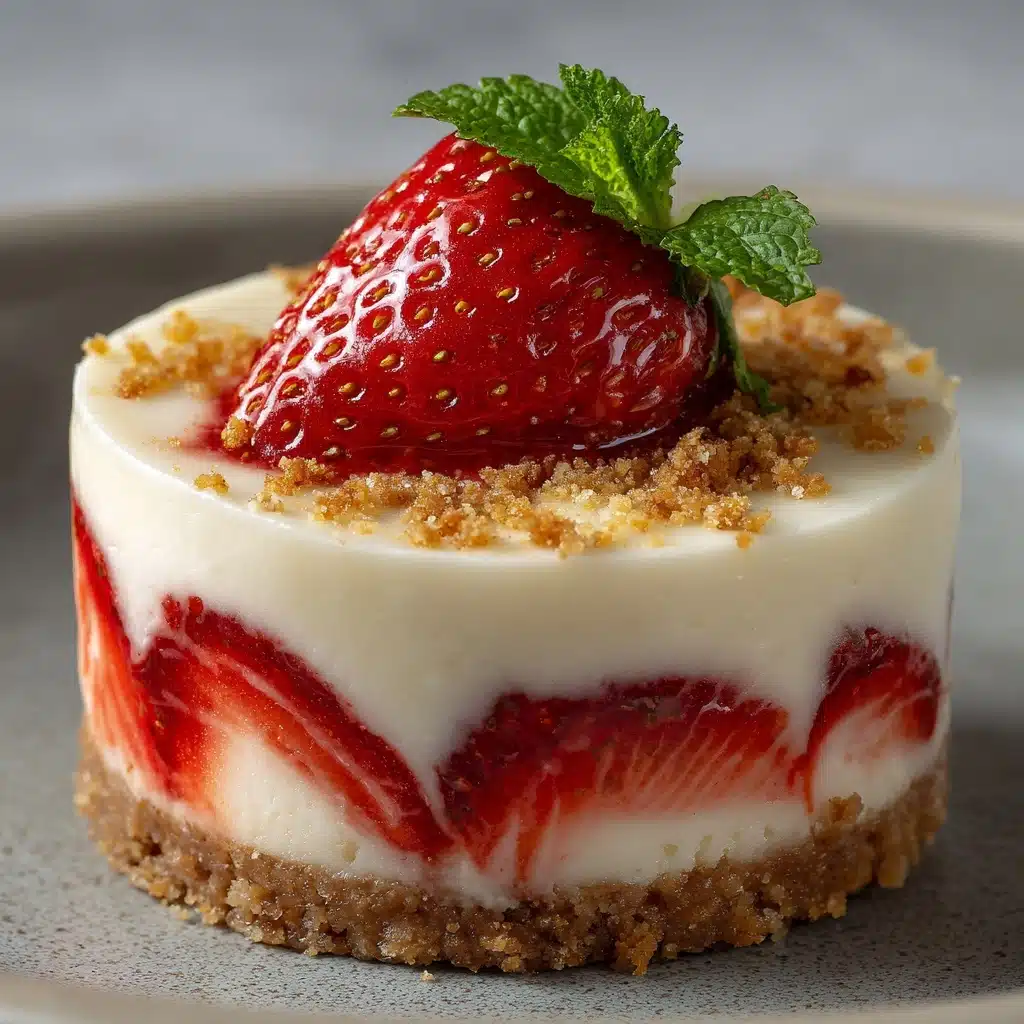 Mini Cheesecake-Stuffed Strawberries Recipe