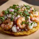 Coconut Shrimp Ceviche Tostadas Recipe