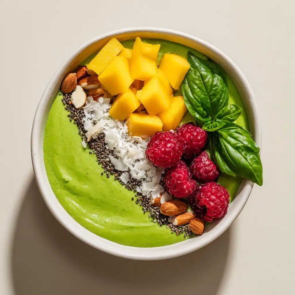Green Mango Smoothie Bowl Recipe - Recipe Image