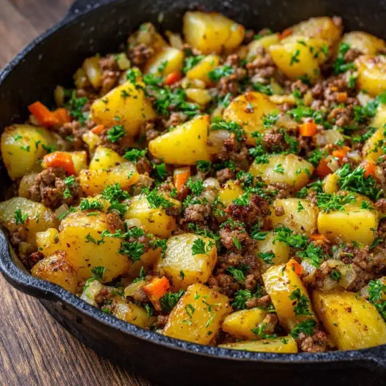 Ground Beef and Potatoes Recipe