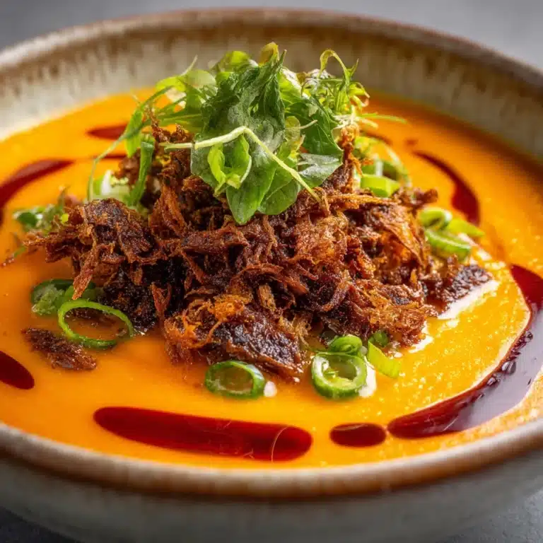 Spicy Miso Carrot Soup Recipe