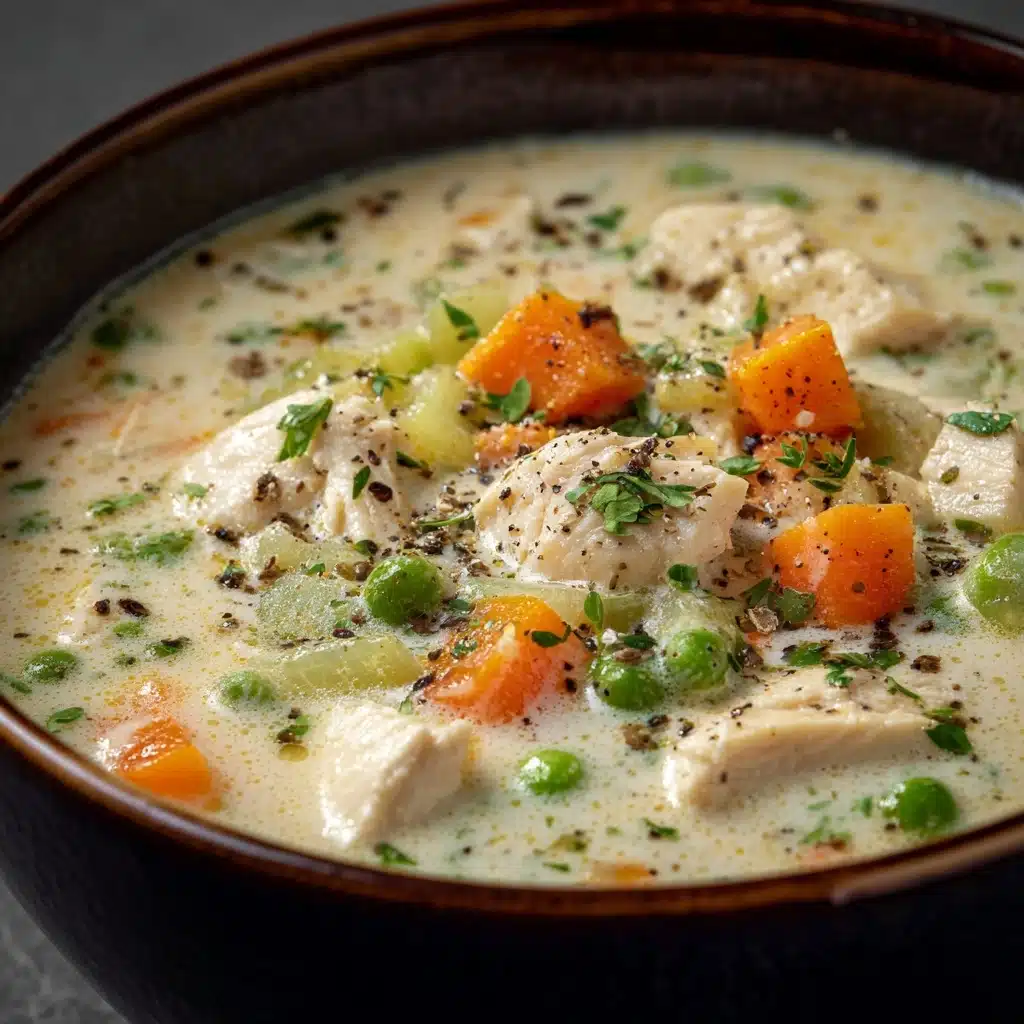 Creamy Chicken and Rice Soup Recipe - Recipe Image
