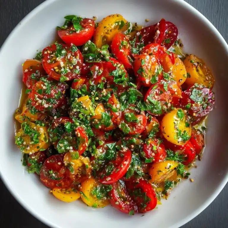 Lebanese Tomato Salad Recipe