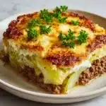 Creamed Cabbage and Ground Beef Casserole Recipe