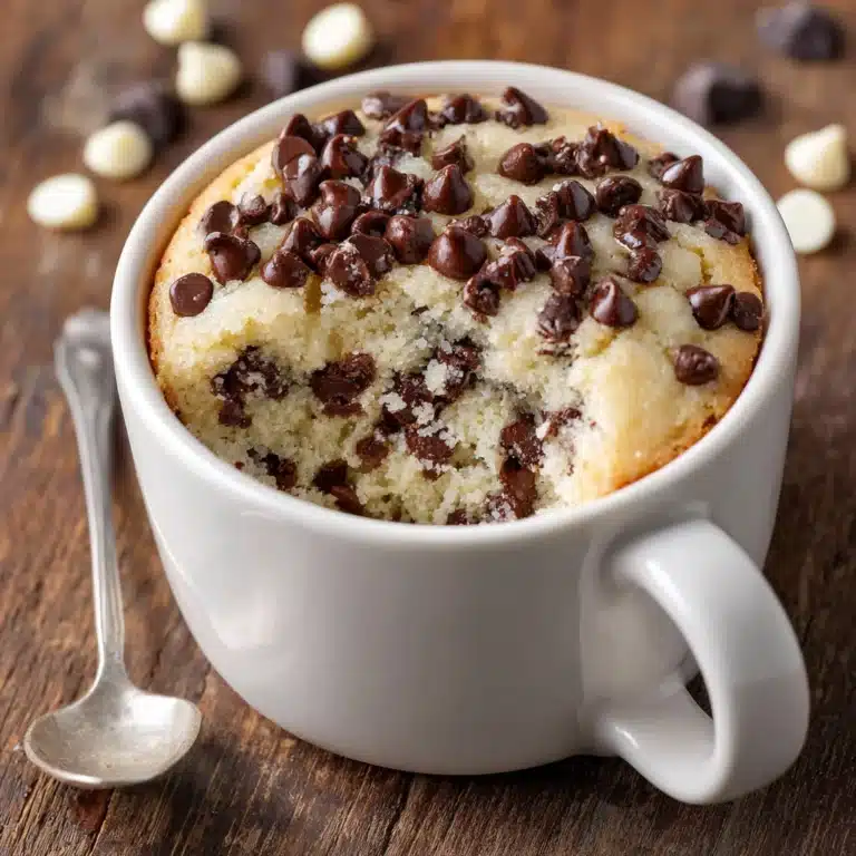 Chocolate Chip Mug Cake Recipe