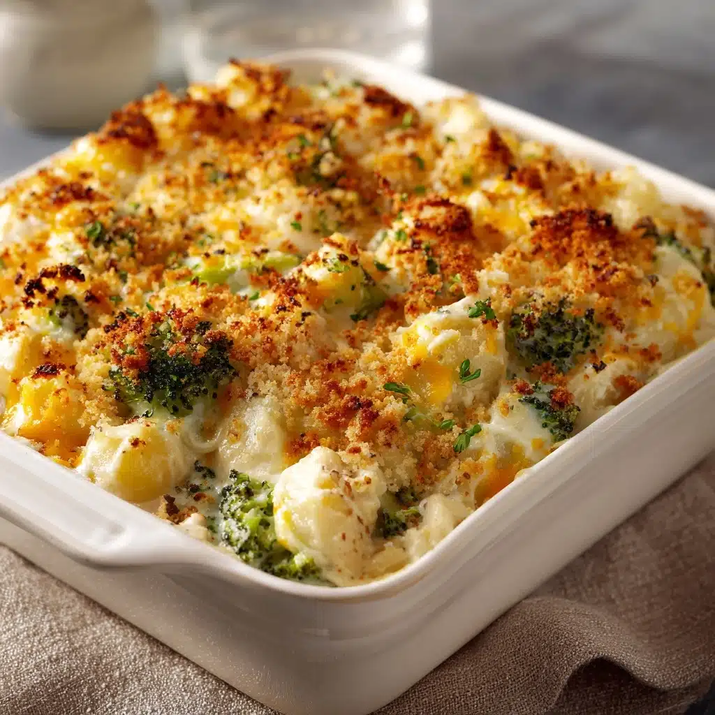 Baked Potato Chicken and Broccoli Casserole Recipe