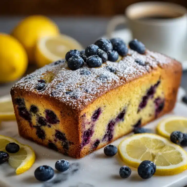Lemon Blueberry Bread Recipe