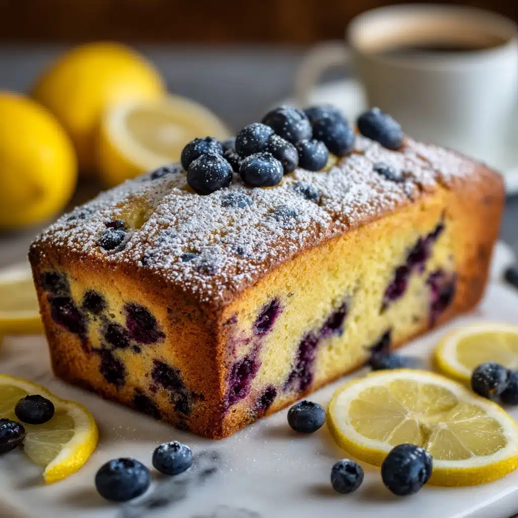 Lemon Blueberry Bread Recipe