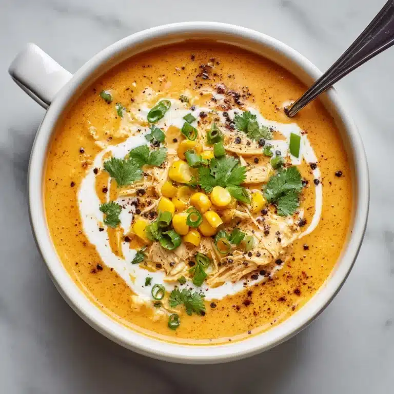 Creamy Chicken Enchilada Soup Recipe