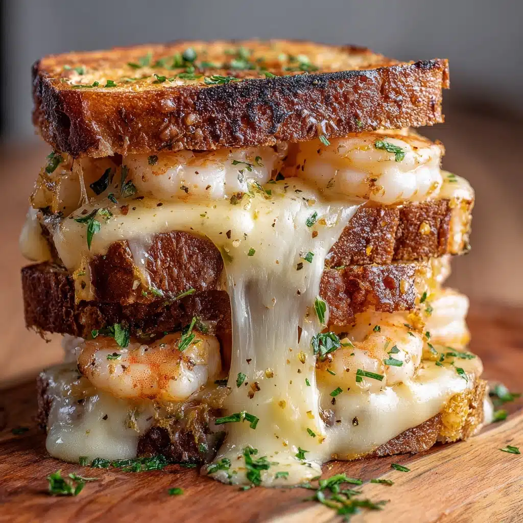 Ultimate Shrimp and Cheese Toast with Garlic Bread Recipe
