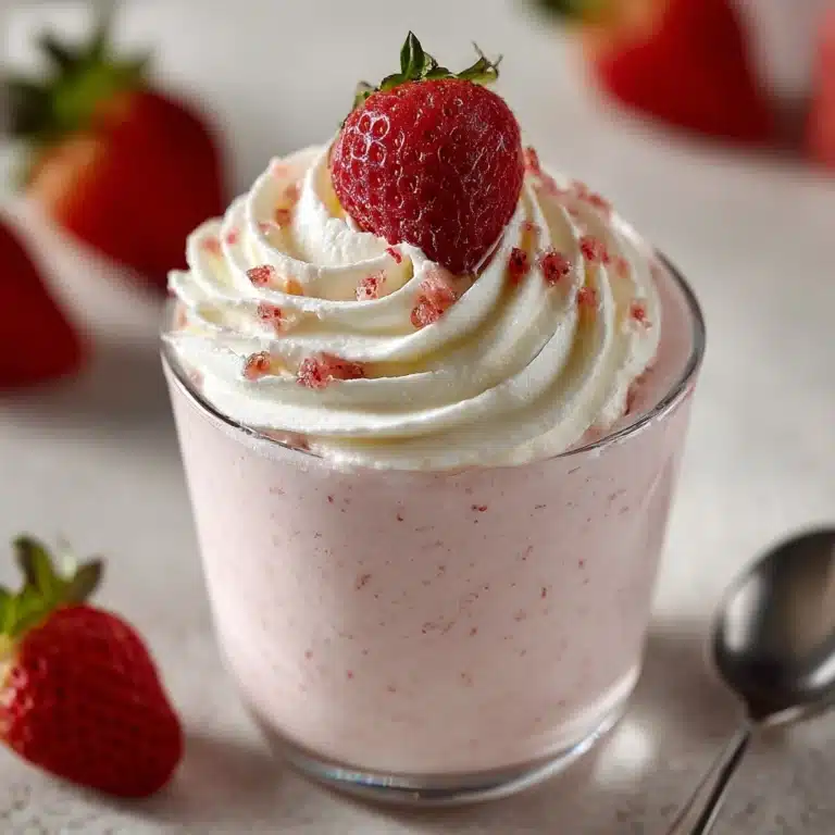 Easy Strawberry Mousse Recipe