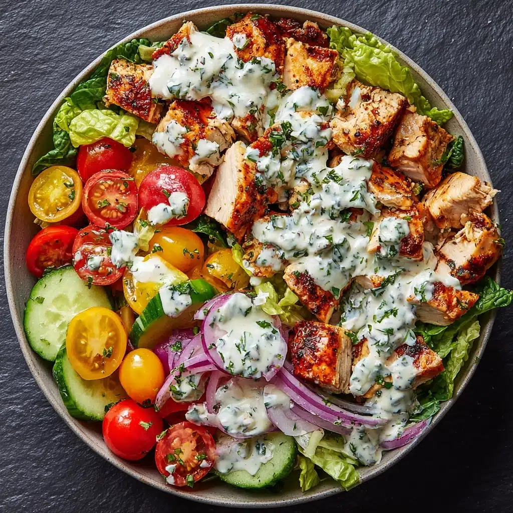 Tzatziki Chicken Salad Recipe - Recipe Image