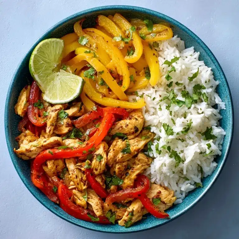 Chicken Fajita Bowl Recipe