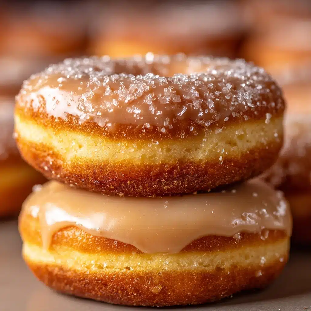 Gingerbread Sourdough Donuts – A Festive Treat Recipe - Recipe Image
