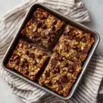 Chocolate Chip Peanut Butter Granola Cookie Bars Recipe