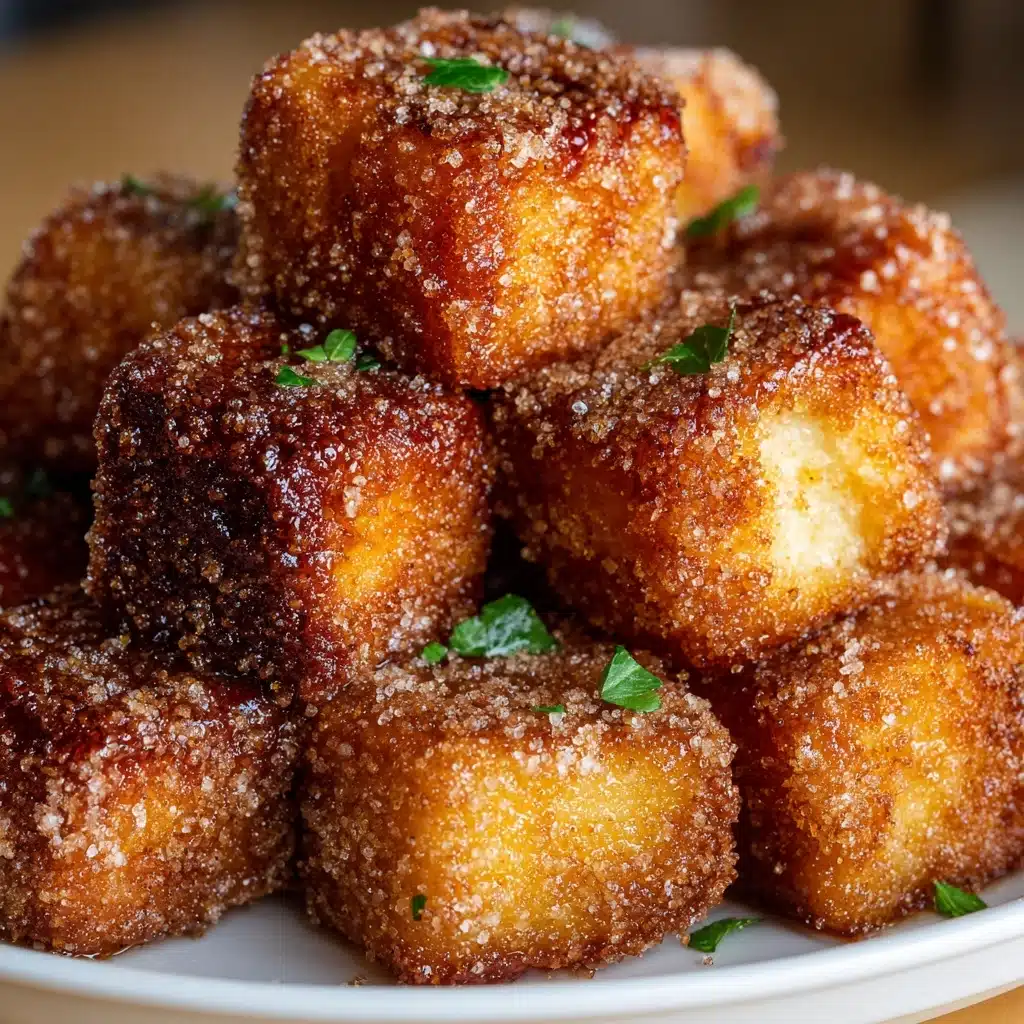 Crispy Cinnamon Cheesecake Bites Recipe - Recipe Image