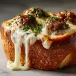 Cheesy French Onion Meatball Subs Recipe