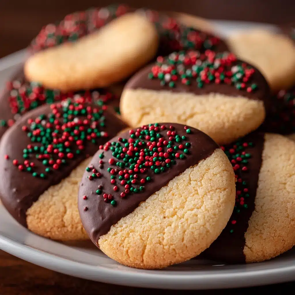 Chocolate Shortbread Cookies Recipe