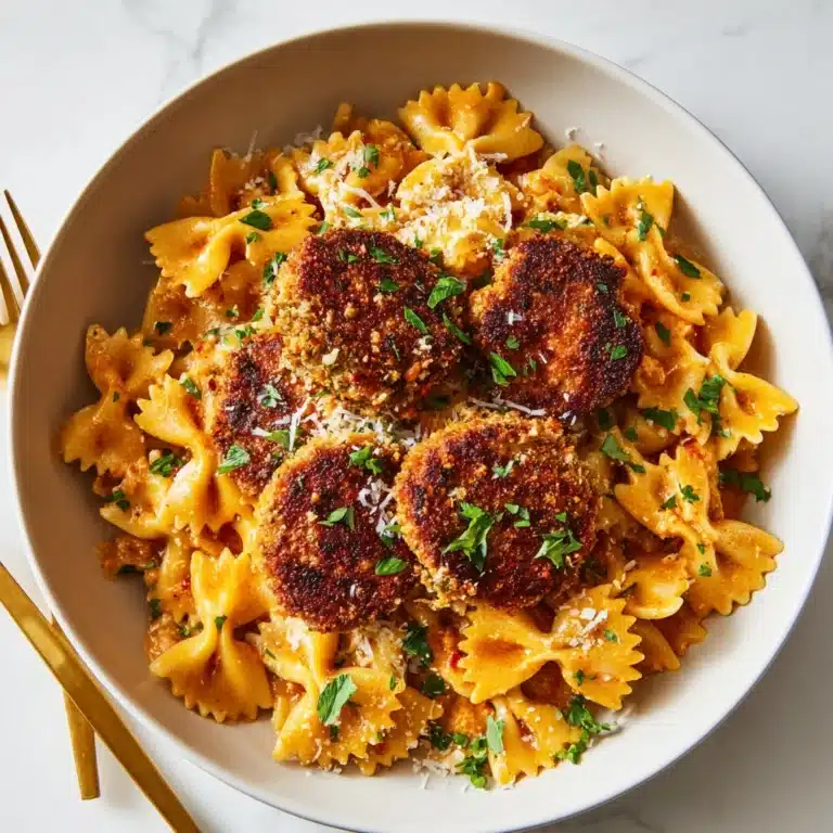 Southern Style Creamy Parmesan Chicken Pasta Recipe