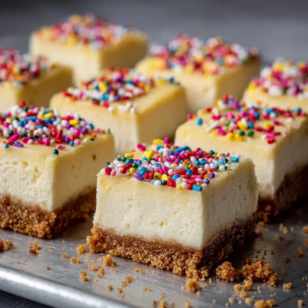 Sugar Cookie Cheesecake Bars Recipe - Recipe Image