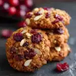 Gluten-Free Almond Flour Cookies with Cranberries and Maple Syrup Recipe