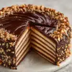 Turtle Chocolate Layer Cake Recipe
