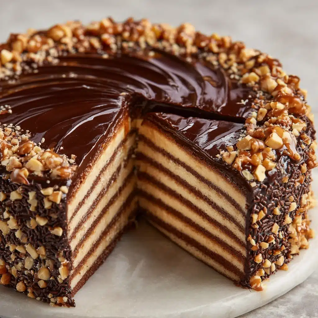 Turtle Chocolate Layer Cake Recipe