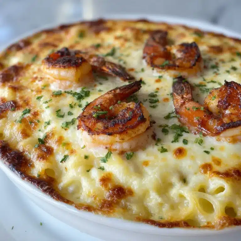 Shrimp Scampi Pasta Bake Recipe