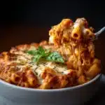Three Cheese Baked Ziti Recipe