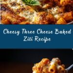 Three Cheese Baked Ziti Recipe