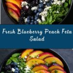 Blueberry Peach Feta Salad Recipe