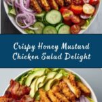 Honey Mustard Crispy Chicken Salad Recipe