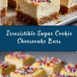 Sugar Cookie Cheesecake Bars Recipe