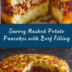 Mashed Potato Pancakes with Ground Beef Filling Recipe