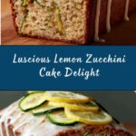Lemon Zucchini Cake Recipe