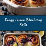 Lemon Blueberry Rolls Recipe