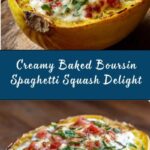 Baked Boursin Spaghetti Squash Recipe