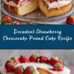 Strawberry Cheesecake Pound Cake Recipe