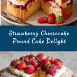 Strawberry Cheesecake Pound Cake Recipe