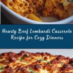 Beef Lombardi Casserole Recipe
