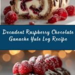 Raspberry and Chocolate Ganache Yule Log Recipe