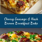 Sausage & Hash Brown Breakfast Casserole Recipe