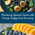 Blueberry Spinach Salad with Orange Poppy Seed Dressing Recipe