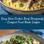 Easy Slow Cooker Beef Stroganoff Recipe