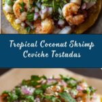 Coconut Shrimp Ceviche Tostadas Recipe
