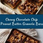 Chocolate Chip Peanut Butter Granola Cookie Bars Recipe