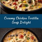Creamy Chicken Tortilla Soup Recipe