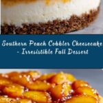 Southern Peach Cobbler Cheesecake Recipe
