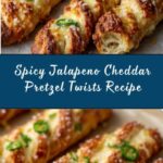 Jalapeno Cheddar Pretzel Twists Recipe